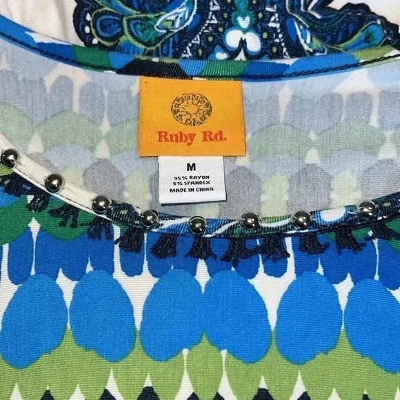 Ruby Rd Woman’s Top A4 - Picture 3 of 3